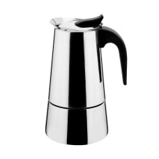 Гейзерна кавоварка Vinzer Moka Inox Induction на 4 чашки