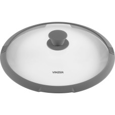 Кришка Vinzer 28 см. з силіконовим обідком