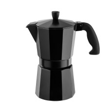 Гейзерна кавоварка Vinzer Moka Nero на 6 чашок