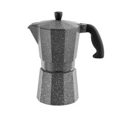 Гейзерная кавоварка Vinzer Moka Granito на 6 чашок