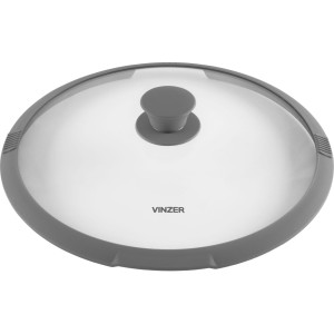 Кришка Vinzer 26 см. з силіконовим обідком