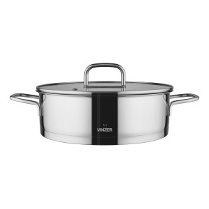 Сотейник Vinzer Glossy Line 24 см., 3,2 л. 89046